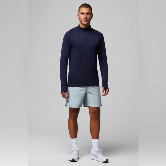 Fabletics Men's The Training Day 1/4 Zip, Training, Performance, NWT MEDIUM - Picture 3 of 7